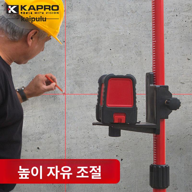 레이저 레벨기 측정기 고정밀 수직 신영측기 적외선 수평계 라이트 적색광 레벨링 - 상세 이미지 3