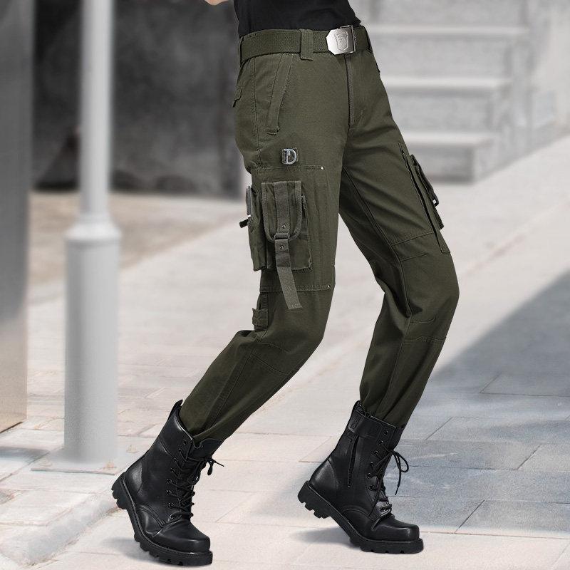 시원한 조거팬츠 작업복 빈티지 루즈핏 청바지 일자 멜빵바지 남자 항아리 점프수트 - 상세 이미지 3