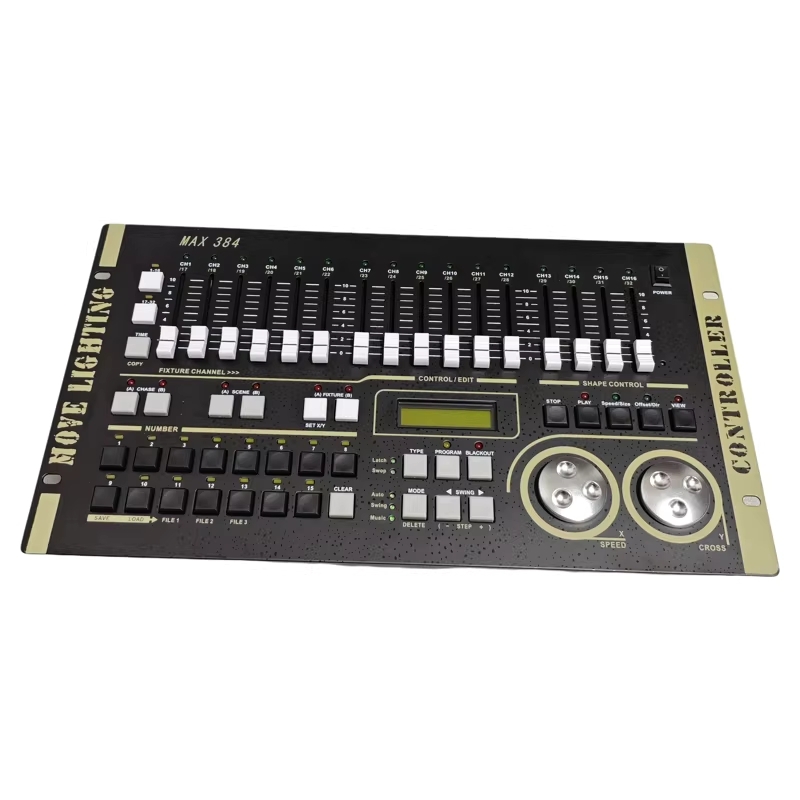 조명콘솔 공연 컨트롤러 특수 DMX512 공연장 DJ 무대 MAX384 - 상세 이미지 4