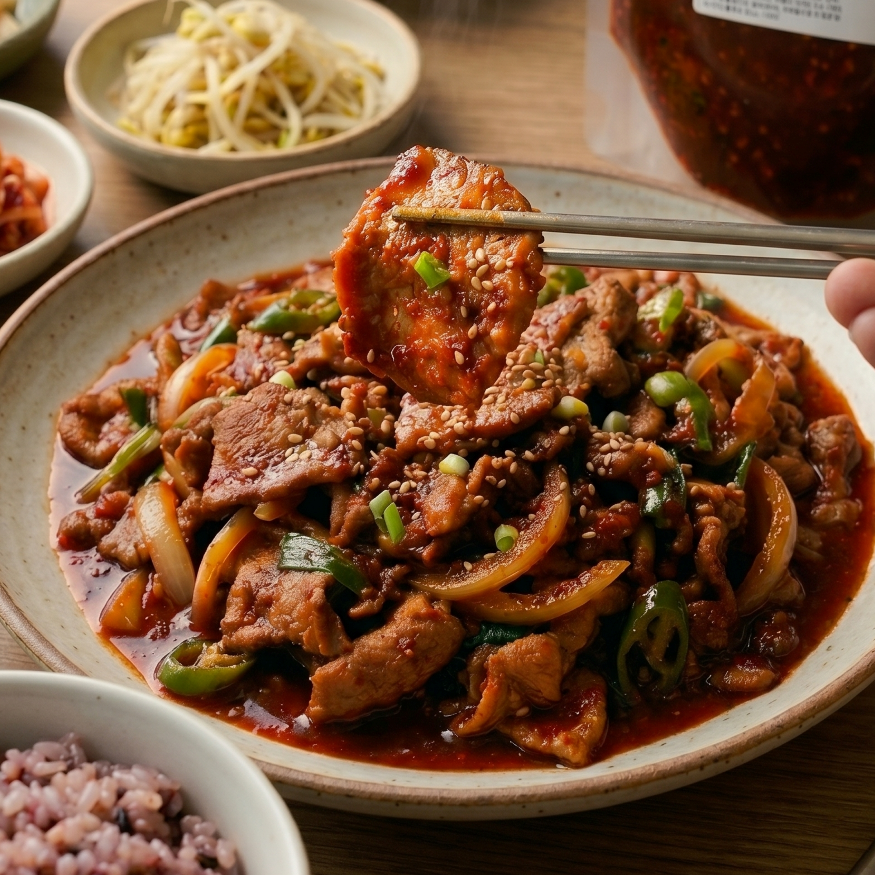 육연당 업소용 고추장양념소스 제육볶음 닭갈비용 대용량 5kg, 1개 - 상세 이미지 5