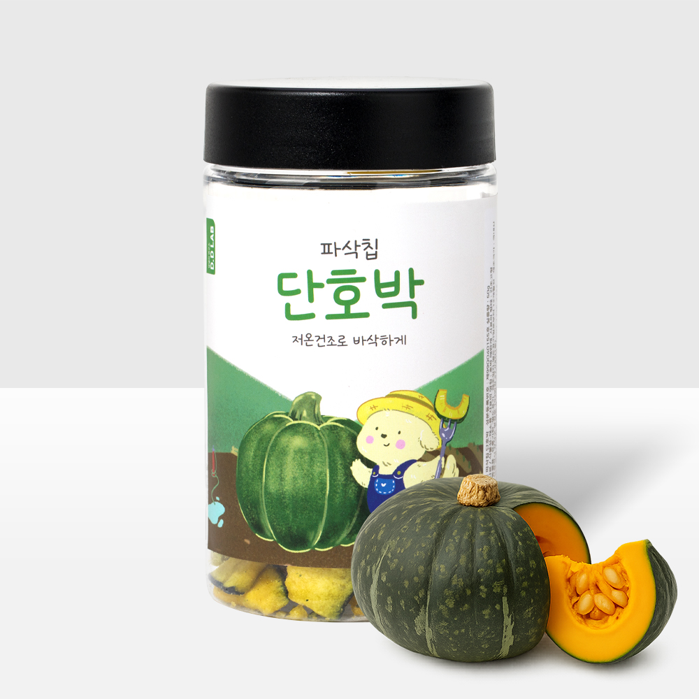 강아지 노즈워크 간식 파삭칩 저온 건조 50g 야채 채소 과일 훈련용 간식 - 상세 이미지 3