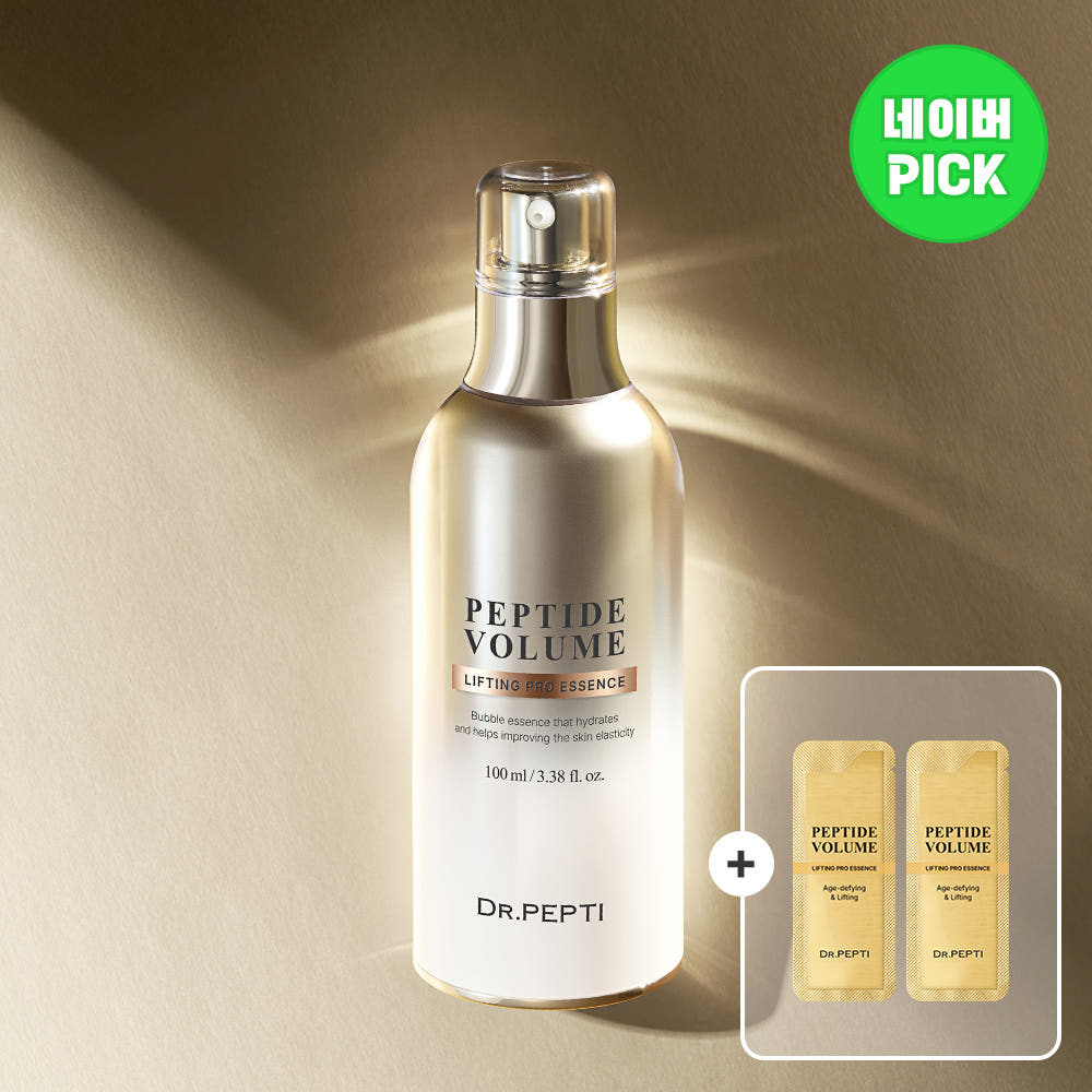 닥터펩티 닥터펩티 펩타이드 볼륨 리프팅 프로 에센스 100ml + 리프팅 버블 제형 거품에센스