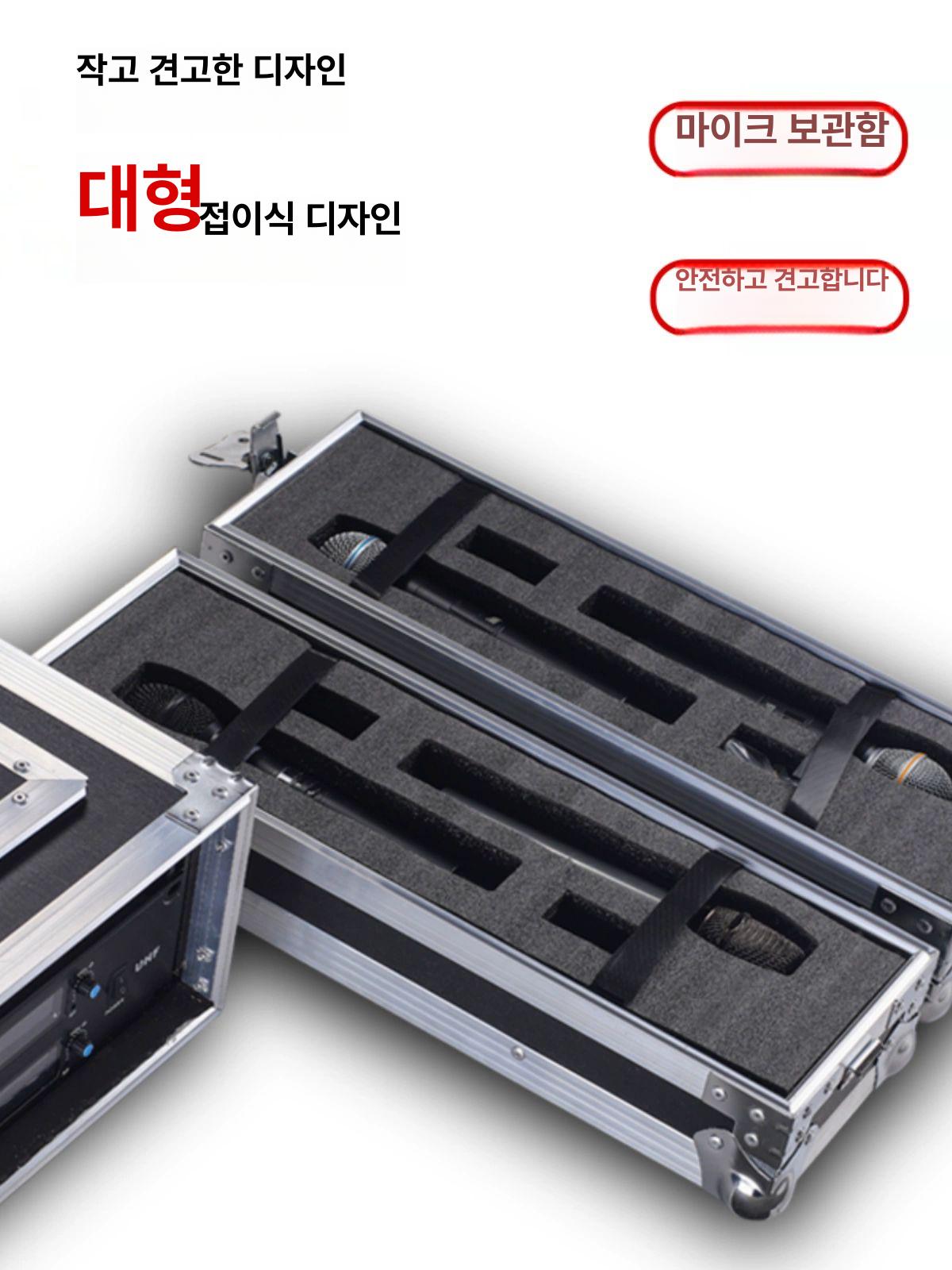 음향장비 랙케이스 믹서 마이크 통신렉 휴대용 보관 캐비넷 수납 캐비닛 콘솔 - 상세 이미지 5