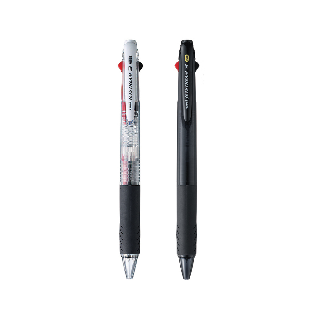 제트스트림 멀티펜 0.38mm, 블랙 3색, 2개 - 상세 이미지 2