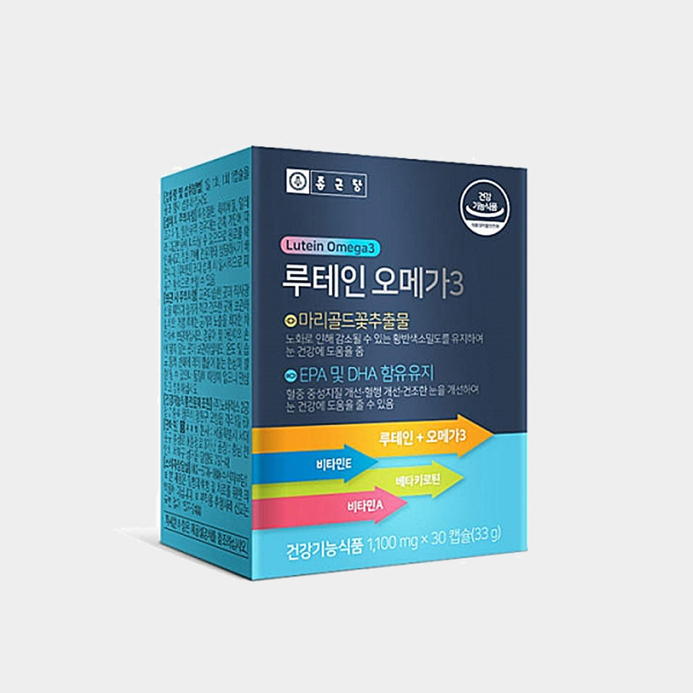 종근당 눈건강을 위한 루테인 오메가3 30캡슐LACH2331660 - 상품 이미지