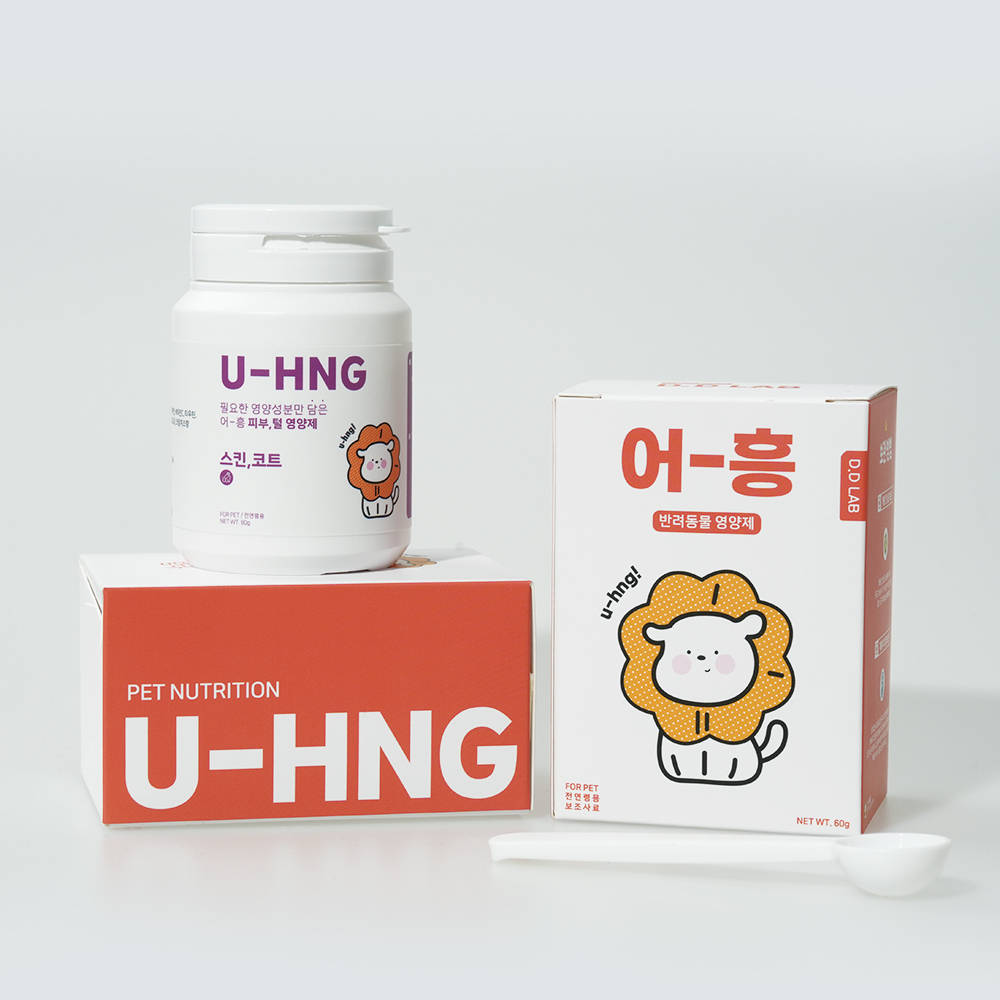 강아지 영양제 피부 영양제 어흥 스킨코트 60g 아토피 털 습진 탈모 모량 피부병약 이미지 6