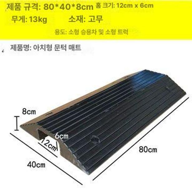 보호판 전선커버 문턱 파이프 가리개 배관커버 배관보호덮개 보호대 안전 실외용 - 상세 이미지 3