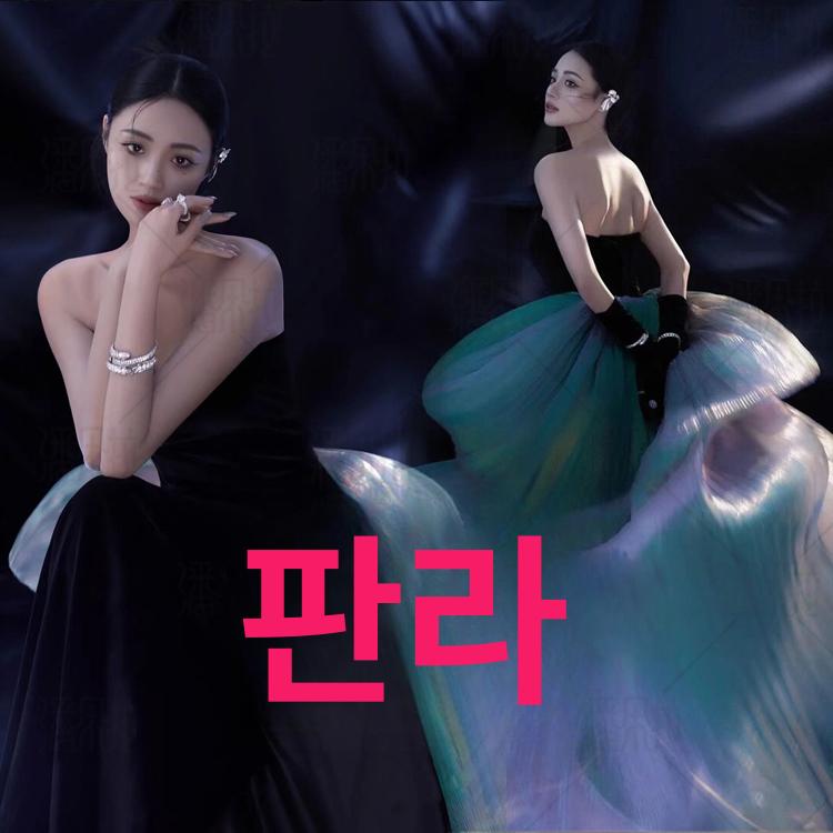 블랙 드레스 라인 끈나시 클럽 휴양지 셔링 섹시 여름 끈원피스 새틴 골지 루즈핏 - 상세 이미지 3