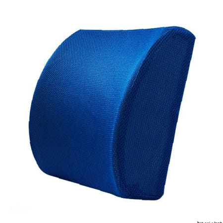 허리쿠션 차량용 등 지지대 사무실 의자 메모리폼 요추 받침 자세교정 편안함