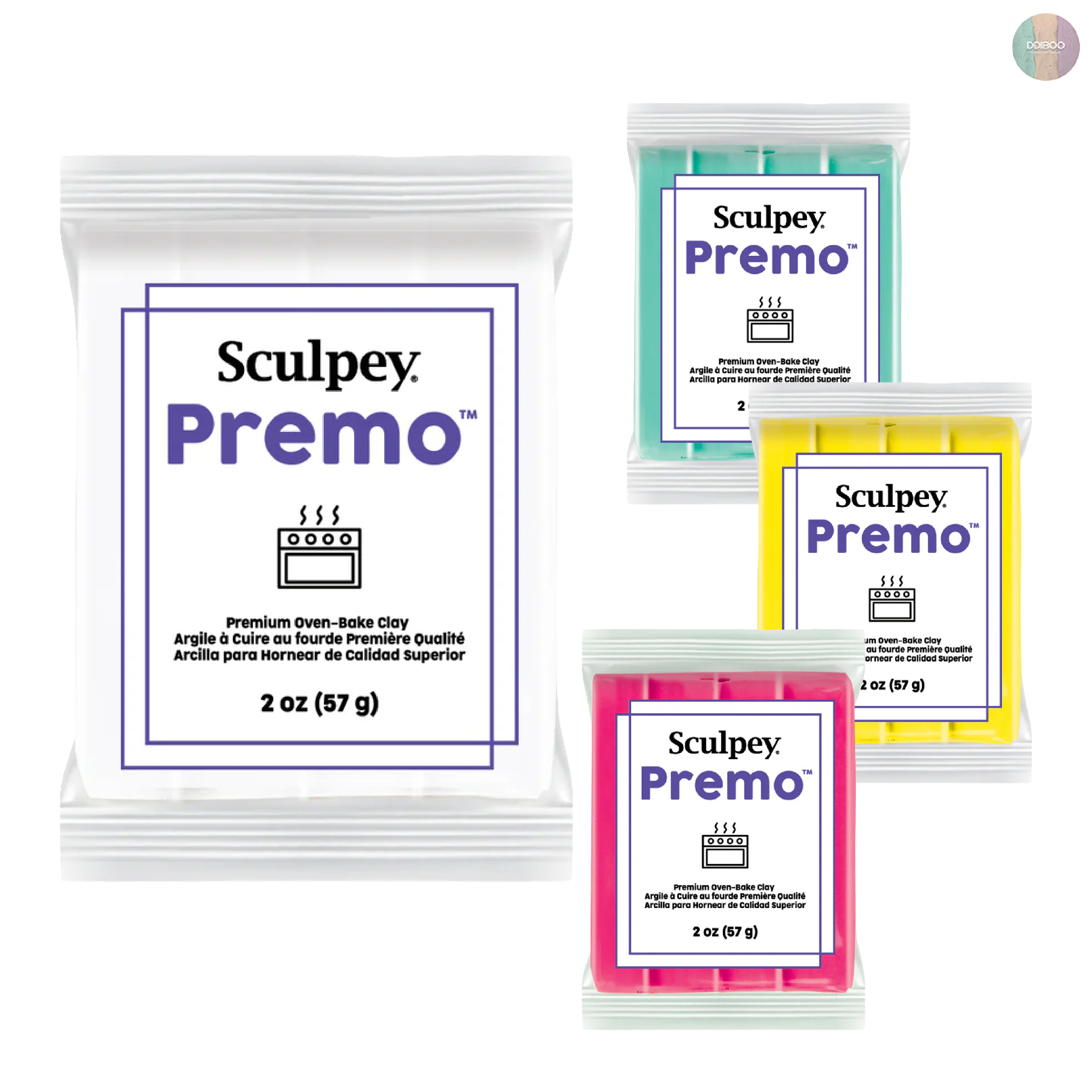 스컬피 폴리머클레이 프레모 수플레 Premo souffle 클레이 공예 아트 - 상품 이미지