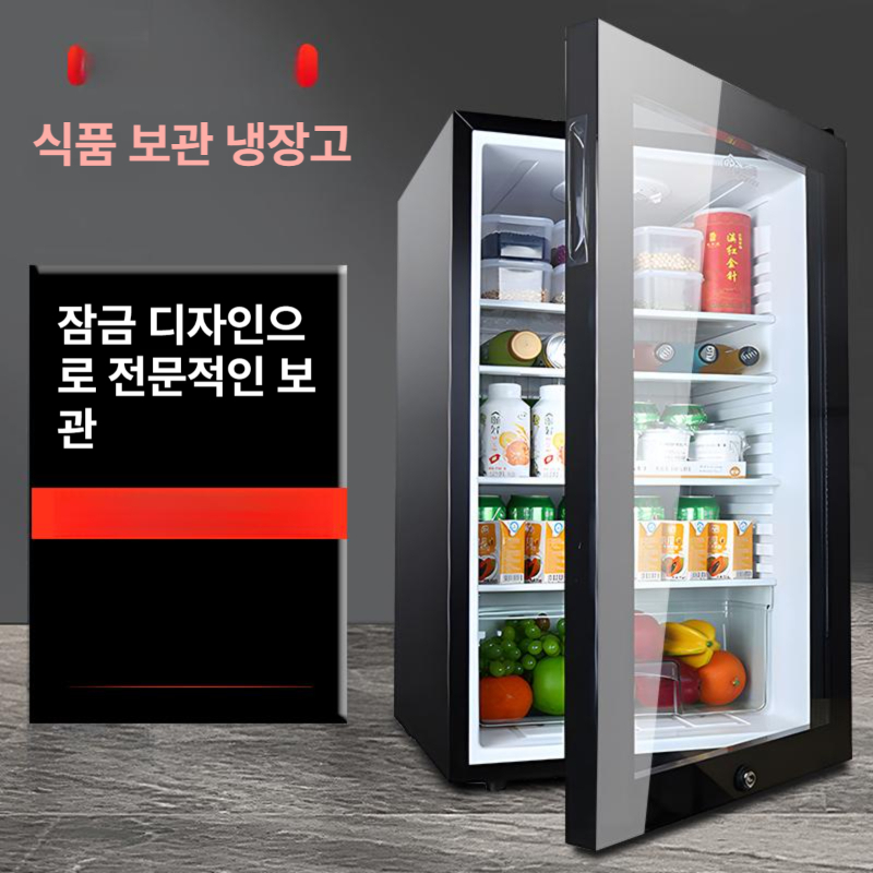 잠금식 소형냉장고 의약품 인슐린냉장고 약품보관 새로운 보관함 저온 손잡이 - 상세 이미지 2