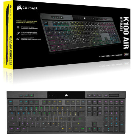[해외]커세어 Corsair K100 Air 무선 RGB 게이밍 키보드