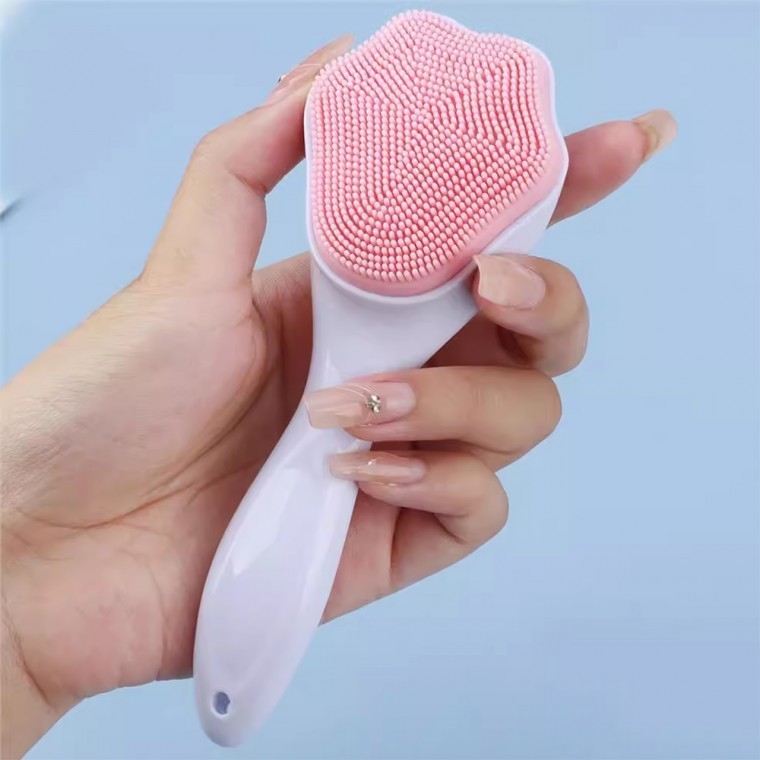 지니몰 세안 고양이 모공 브러쉬 딥클렌징 깨끗 부드러운 솔 - 상품 이미지
