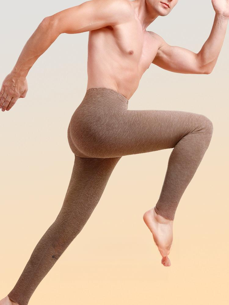 기능성 속옷 하의 스포츠 남자 내의 성인 고신축 남성기모 땀흡수내복 속건 - 상품 이미지
