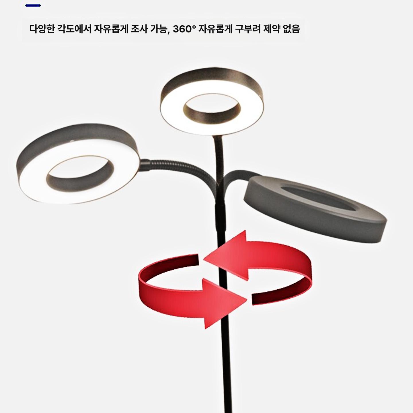 led 식물등 다육 화초 램프 재배 이끼 화분 다육이 스탠드 생장등 성장조명 - 상세 이미지 5