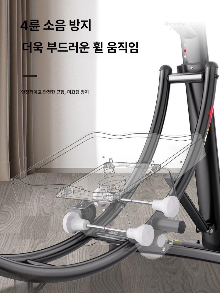 롤러 기계 유산소 복부 가정용 뱃살운동기구 복근운동 휠 허리 근력 슬라이드 - 상세 이미지 5