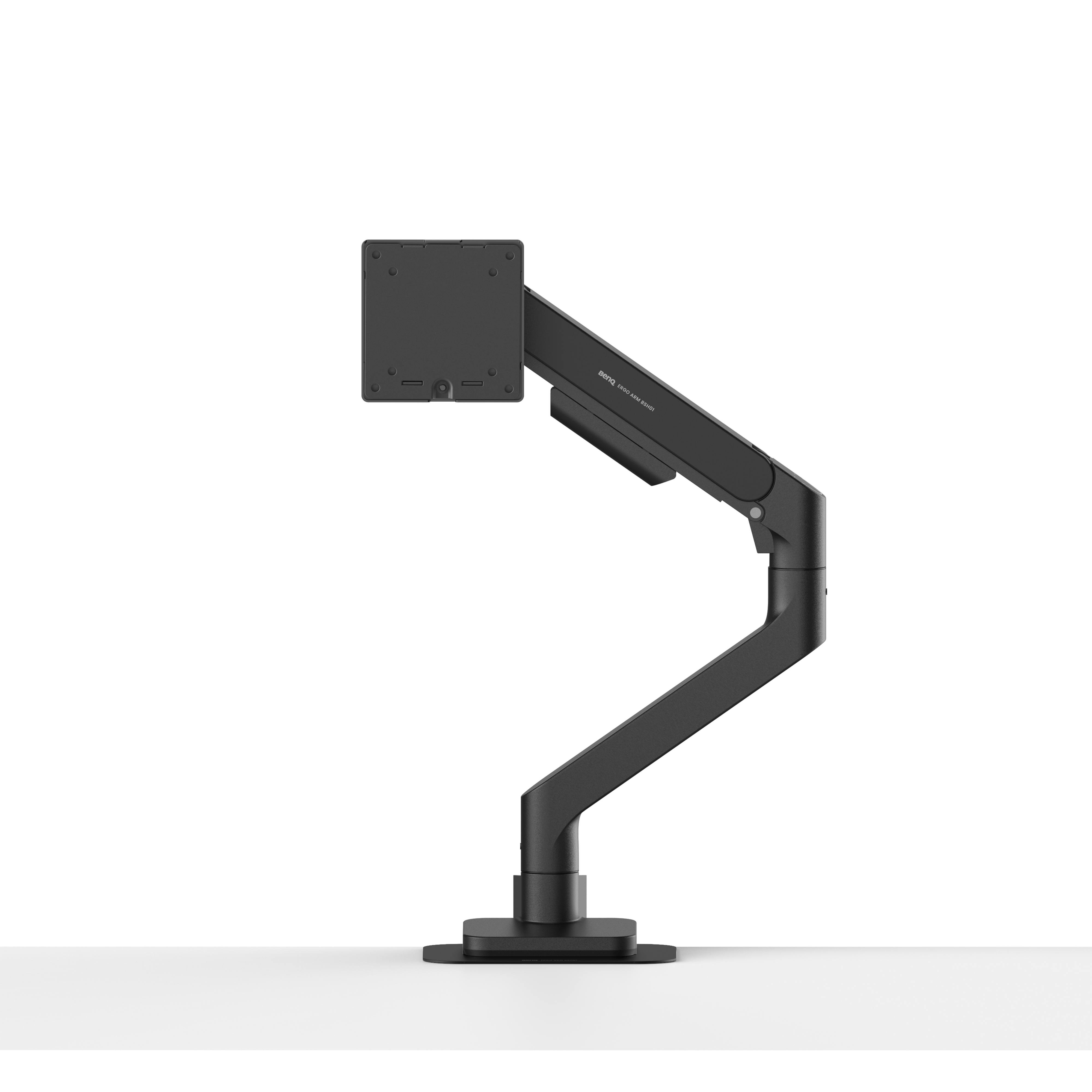 총판 벤큐 Ergo ARM BSH01 고중량 높이조절 피벗 싱글 모니터암 받침대 거치대 - 상품 이미지