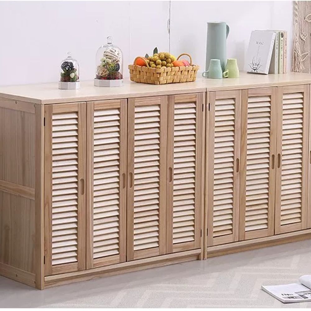 벨라로크 낮은이불장 캐비닛 수납 옷장 원목 보관함 안방 A. 100x50x90, A. 4개 - 상세 이미지 3