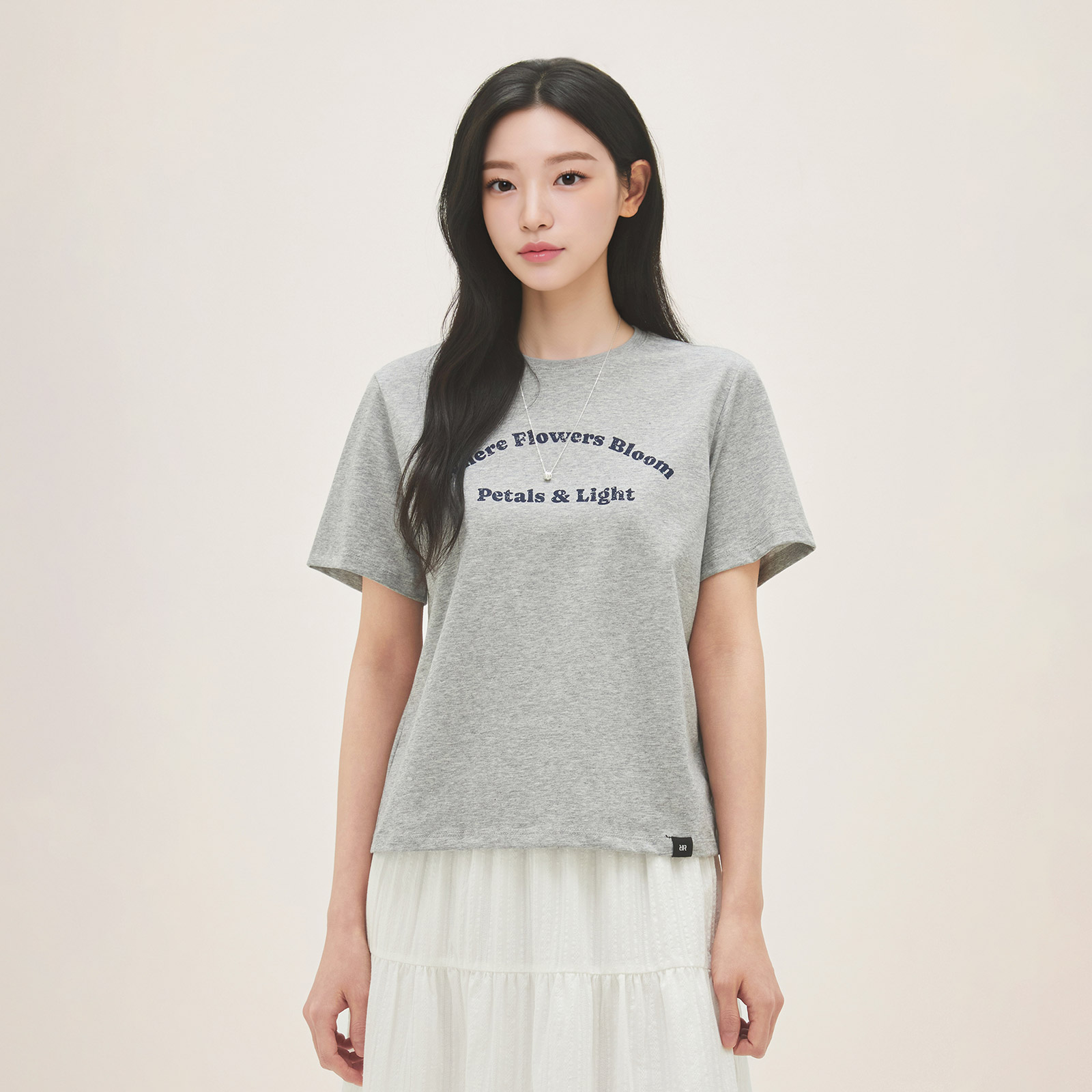 로엠 레터링 반팔 티셔츠 RMHWG25RT2 - 상품 이미지