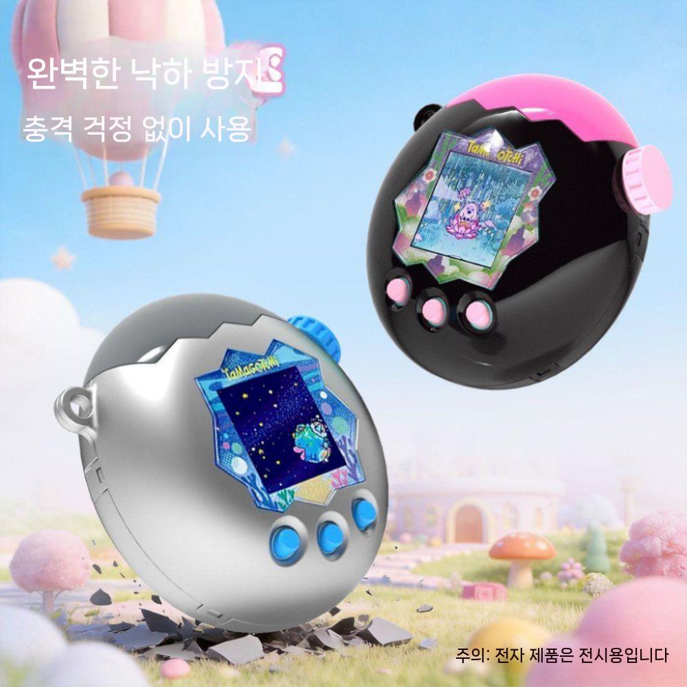 반다이 타쿠마 우타코 해피 파크 보호 케이스 파라다이스 투명 마카롱 컬러 커버 - 상세 이미지 4