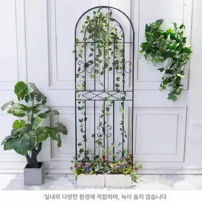 능소화 지주대 식물지지대 블랙 포도 서포터 철제 가든스틱 등반 클라이밍 넝쿨지지 - 상세 이미지 2
