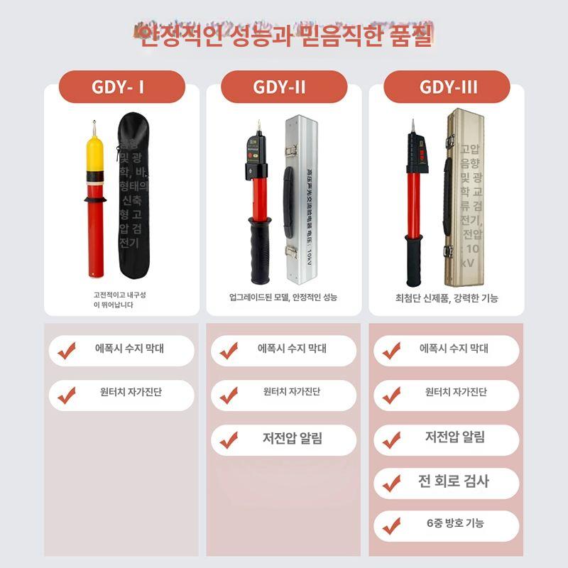 검침기 검전기 고전압 ac 음향 전기펜 비접촉식 가정용 중립 - 상세 이미지 2
