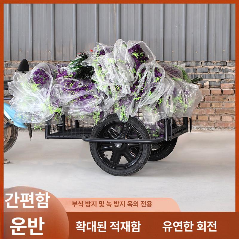 이동형 정리함 트롤리 라탄 가방보관 트렁크 웨건 - 상세 이미지 3