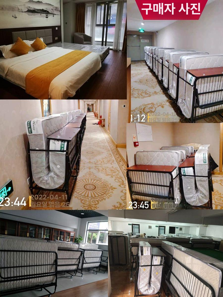객실 보조침대 호텔 엑스트라 베드 게스트 휴대용 이동식 간이침대 프레임 - 상세 이미지 3