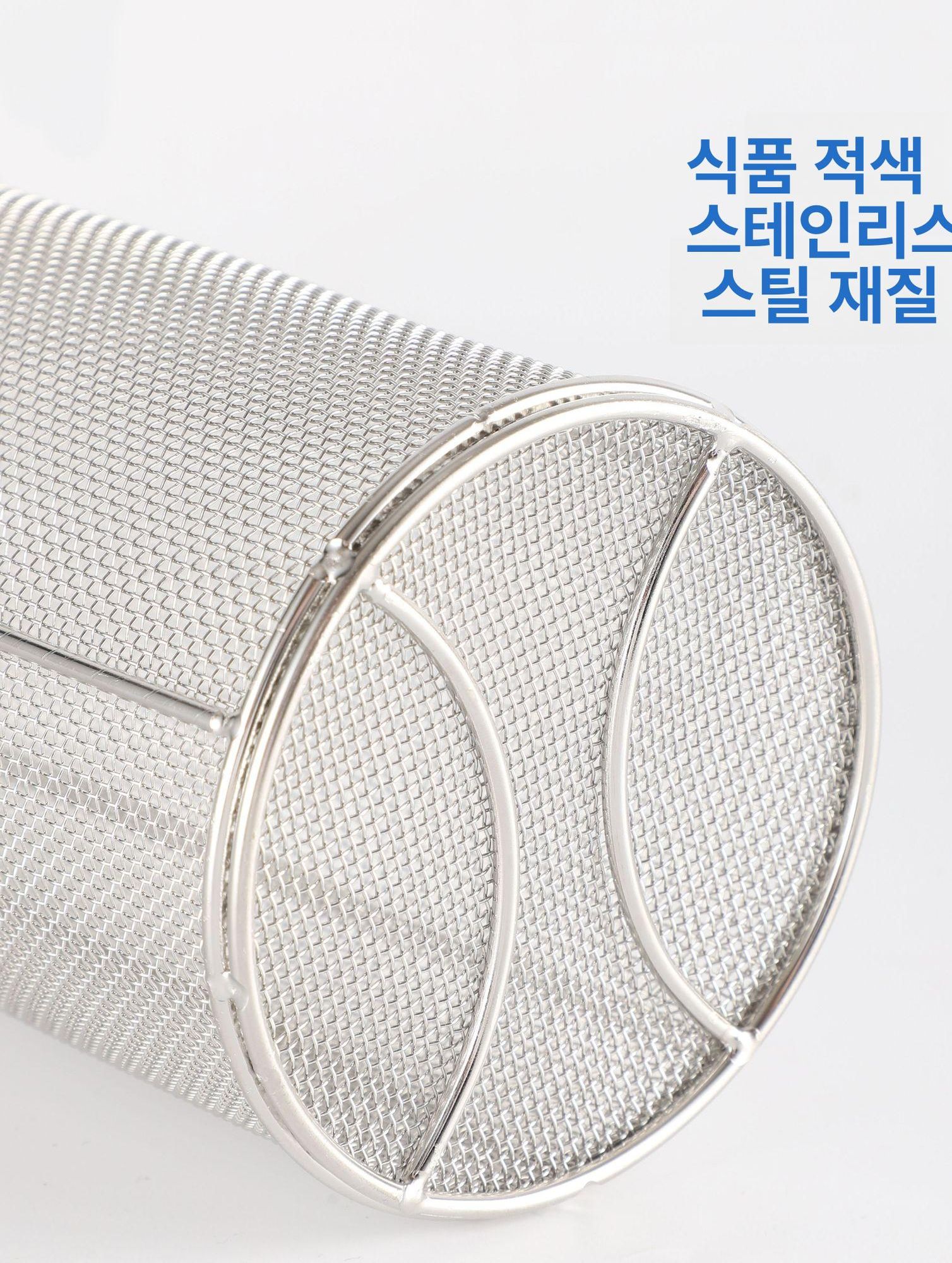 스테인레스 막걸리 거름망 채망 찌꺼기 맥주 육수채반 초대형 22cm - 상세 이미지 5