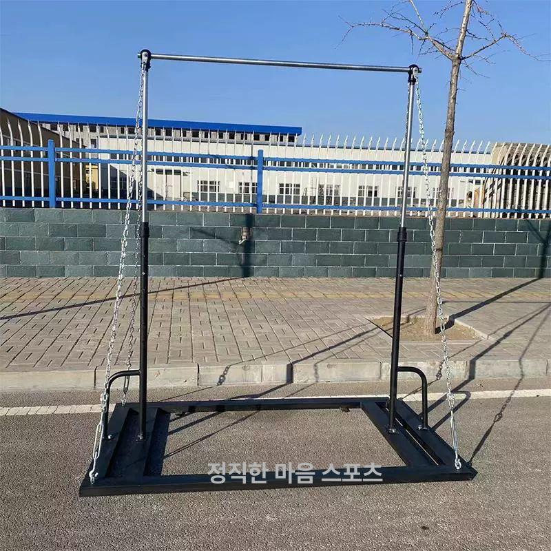 철제 평행봉 야외 산스장 스틸바 운동기구 헬스용품 근력운동 체육시설 공원운동 홈짐 - 상세 이미지 4