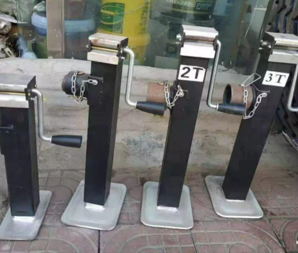 아웃트리거 지지대 캠핑카 고정 브래킷 리프트 다리 트레일러잭 리프팅 조절 차량용 - 상품 이미지