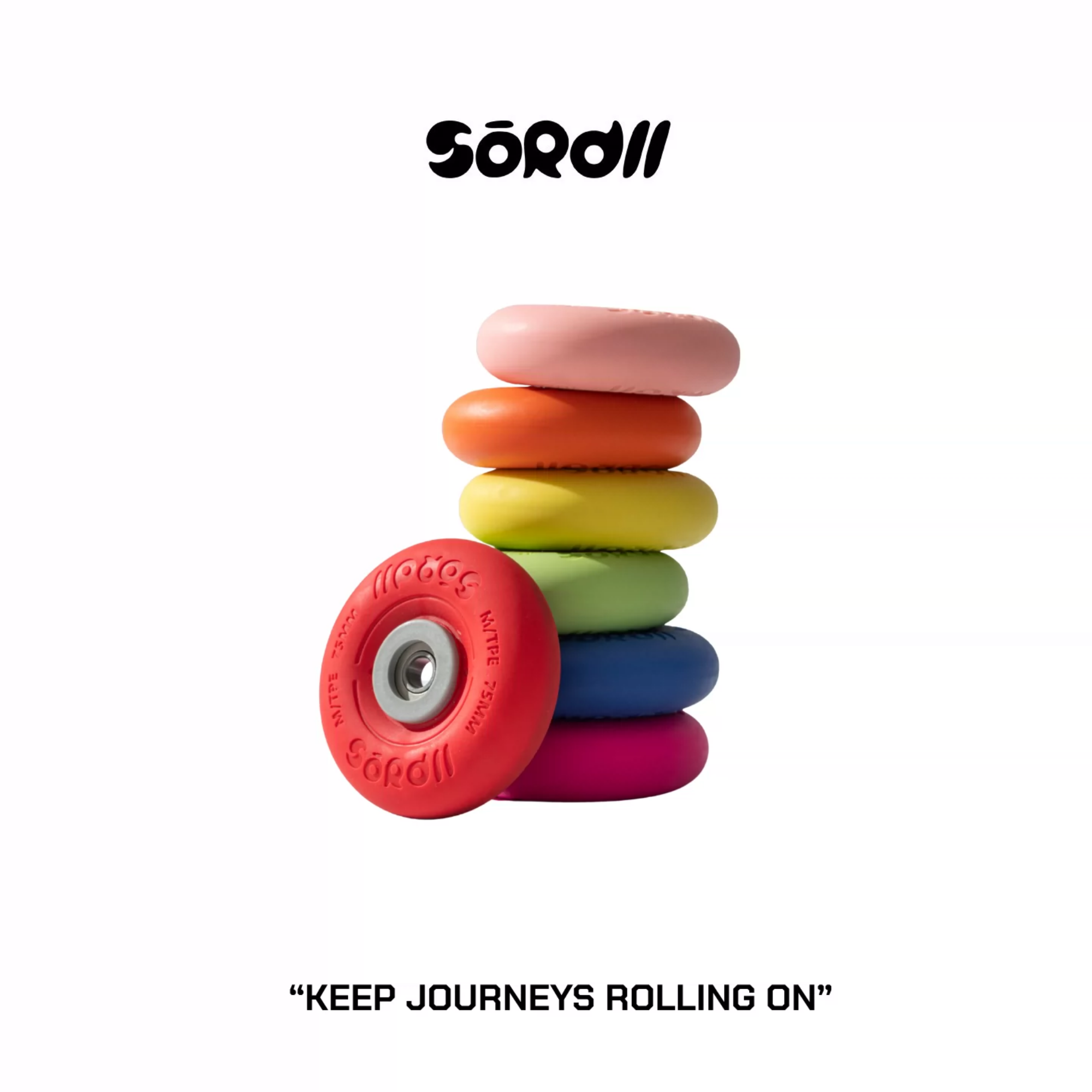 쏘롤 도넛 브롬톤 이지휠 트라이폴드 경량 미니벨로 자전거 폴딩바퀴 soroll - 상품 이미지
