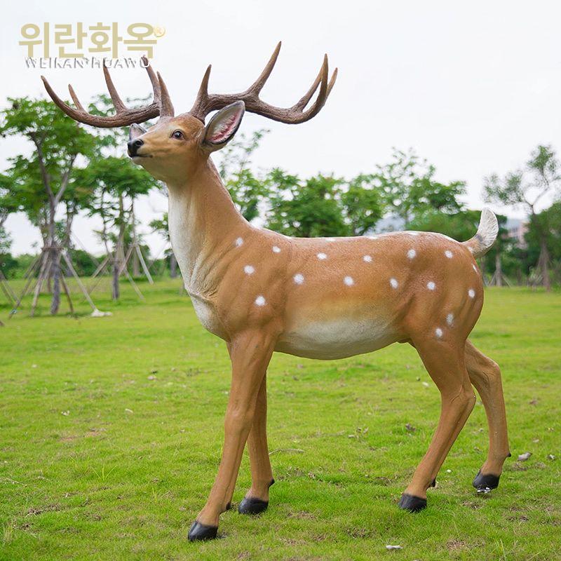 대형 모형 조각상 소품 야외 동물 장식품 조경 피규어 입체 장식인형 캐릭터 농장 - 상세 이미지 4