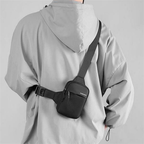 데일리 남성 크로스 백 남녀공용 학생 크로스 백 슬링백 소형 - 상세 이미지 2