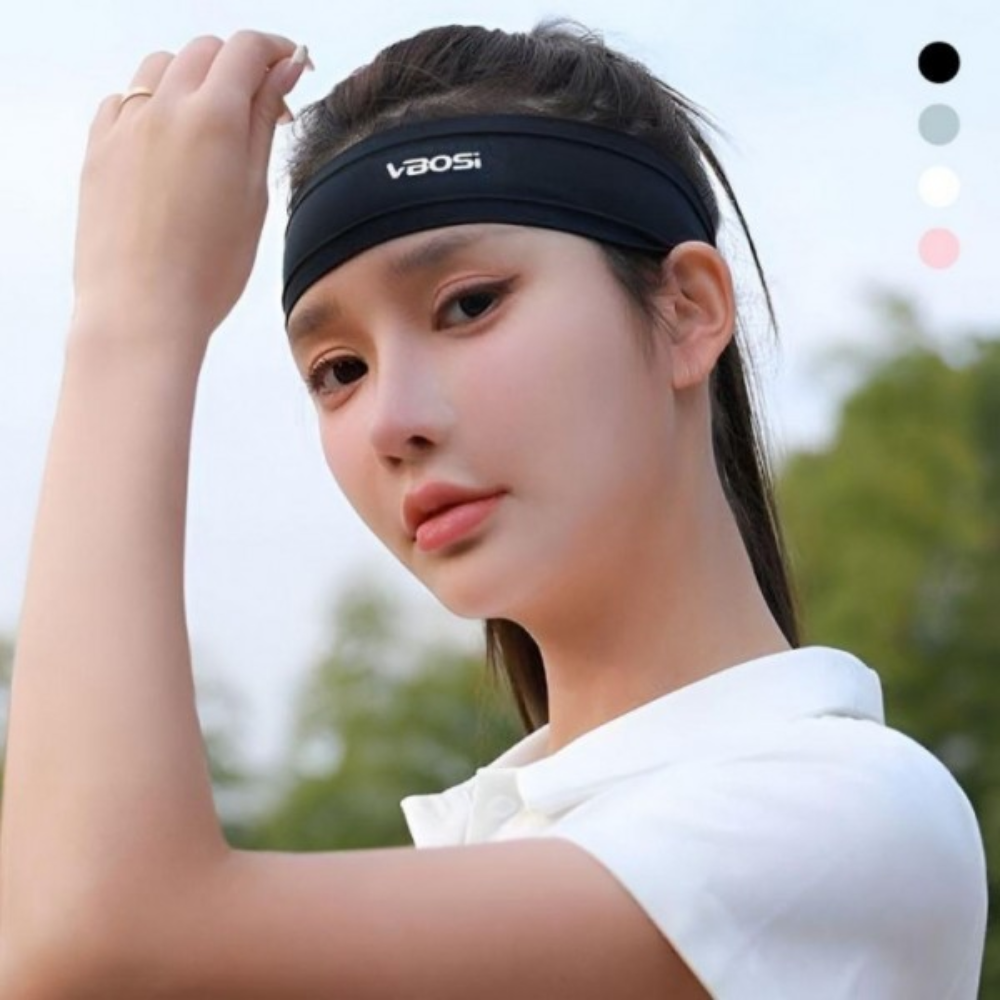 냉감 헤어밴드 쿨링 밴드 땀흡수 머리띠 러닝 요가 밴드 스포츠 머리밴드 통기성 밴드 - 상품 이미지