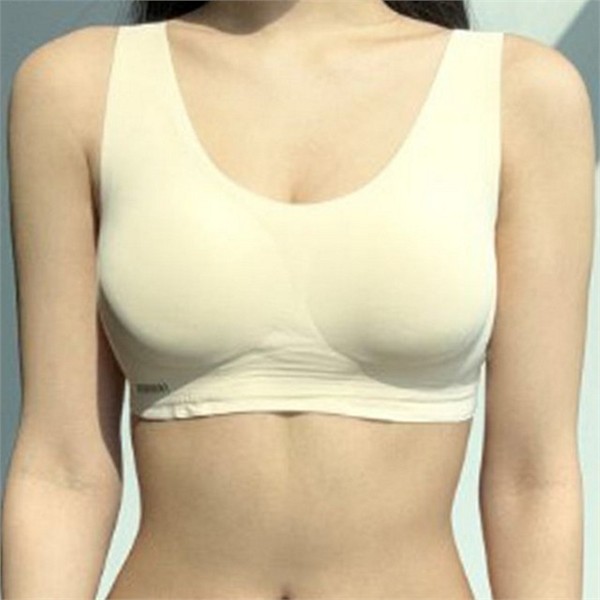 기능성 여성 스포츠브라 노와이어 여성 심리스 데일리 브라탑 헬스 운동 - 상세 이미지 2
