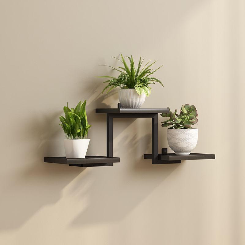 화분 선반 벽걸이 실내 인테리어 소품 디스플레이 책꽂이 거실 엔티크 - 상세 이미지 4