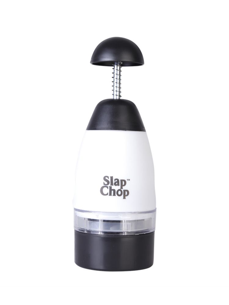 마늘다지기 슬랩찹 Slapchop 수동 스텐 야채 핸드 플래팅 실버 - 상품 이미지