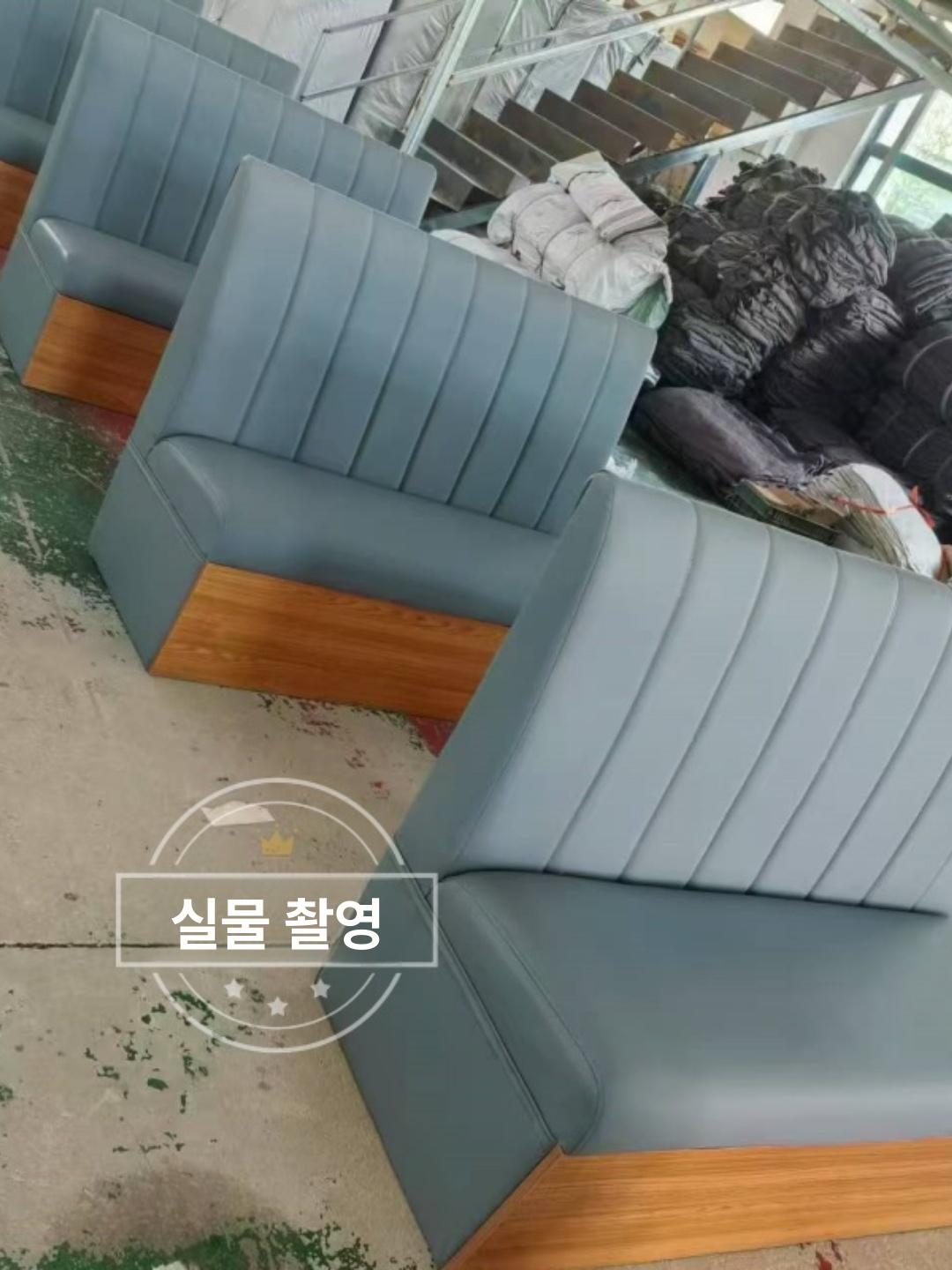 소파 카페의자 등받이 붙박이벽의자 카페벽의자 체어 붙박이쇼파 업소용의자 벽쇼파 - 상세 이미지 3