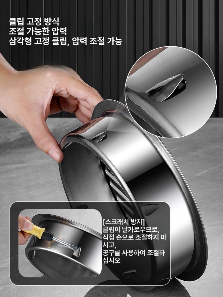 루프드레인 지붕 옥상 튜브 우수 배수 빗물 트랩 보호 삽입 면 파이프 - 상세 이미지 3