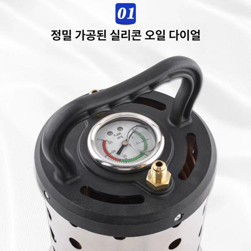 에어컨 냉매회수기 쿨러 콘덴서 리커버리 탱크 수거장비 냉동기 - 상세 이미지 3