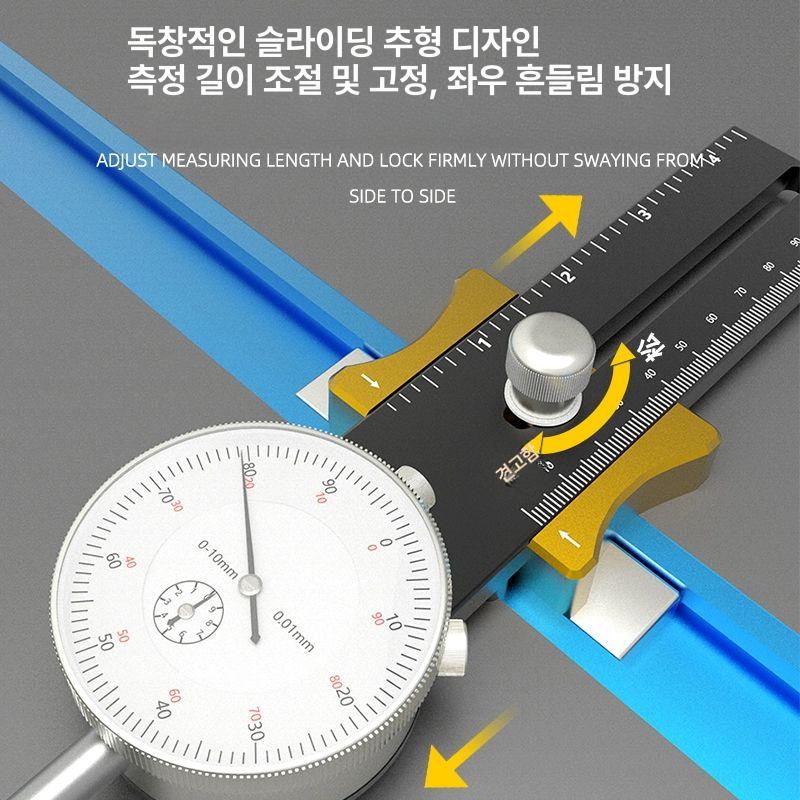 테이블쏘 톱다이 가이드 조기대 눈금자 게이지 휴대용 미니 집진 커팅 목공톱 - 상세 이미지 2