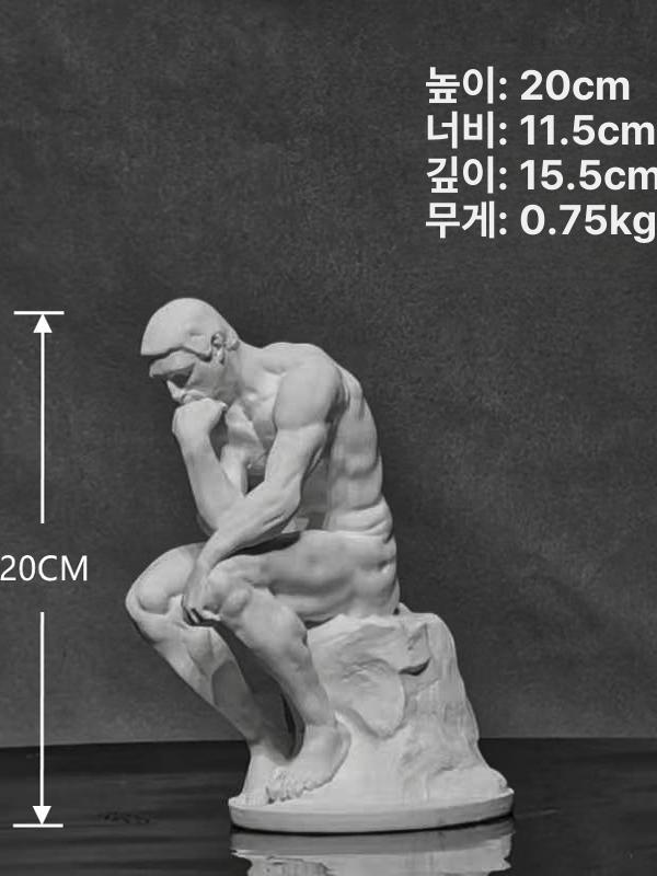 장식품 석고상 전신 촬영 예술 카페 인테리어 미술품 흉상 조각 드로잉 스튜디오 - 상세 이미지 3