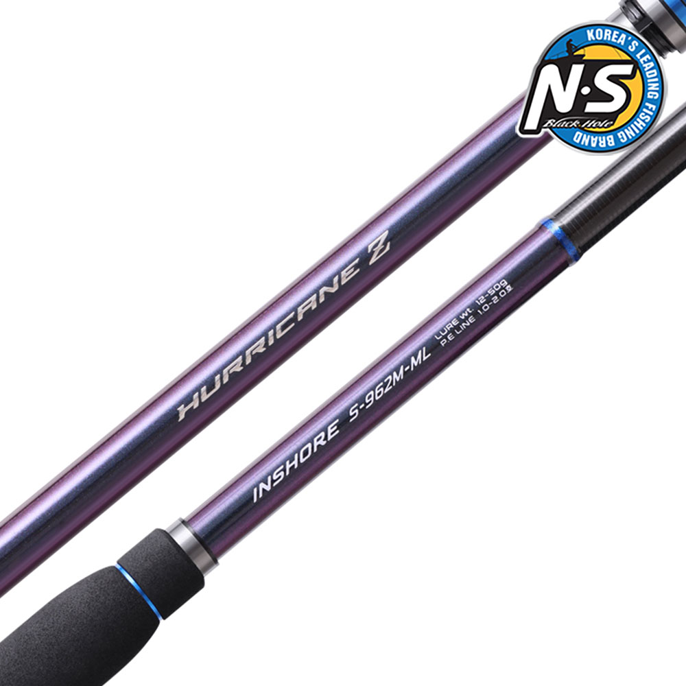 NS 허리케인-Z 인쇼어 범용 바다 루어 낚시대 전천후 루어대 TS-865ML, 2.6m - 상세 이미지 4