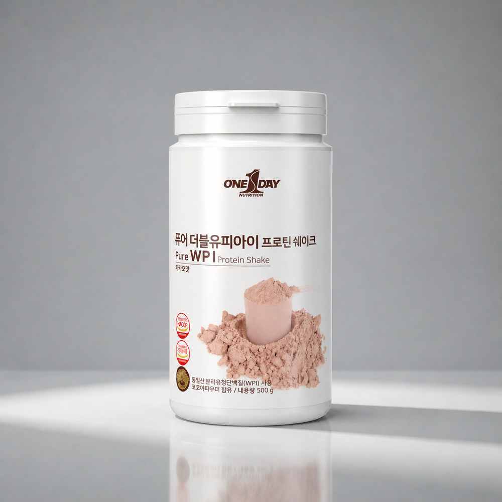 원데이뉴트리션 독일 작센 퓨어 WPI 분리유청 단백질 초코맛 500g - 상품 이미지