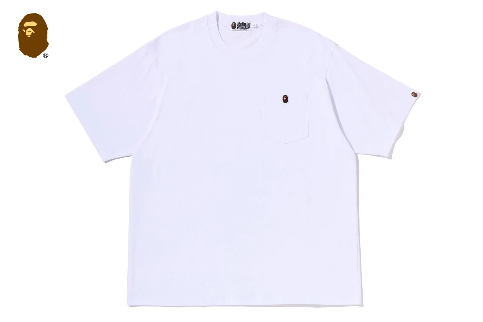 베이프 반팔티 ONE POINT RELAXED FIT POCKET TEE 1M30-109-307 - 상세 이미지 2