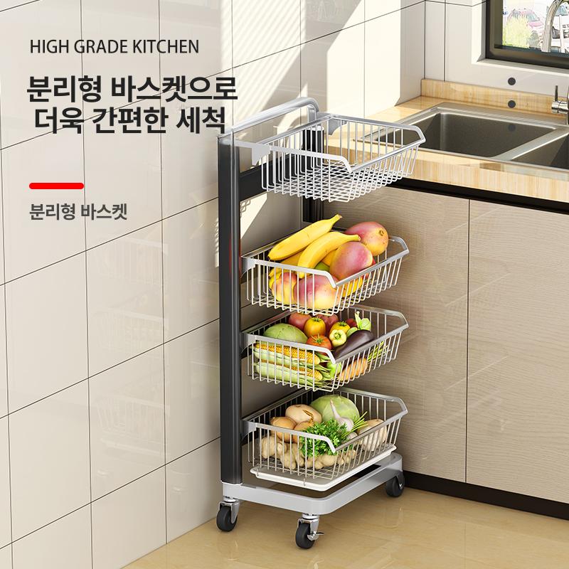 주방 건조대 업소용 스테인리스 특대형 드레인 트레이 식기세척 캐스터 랙 - 상세 이미지 2