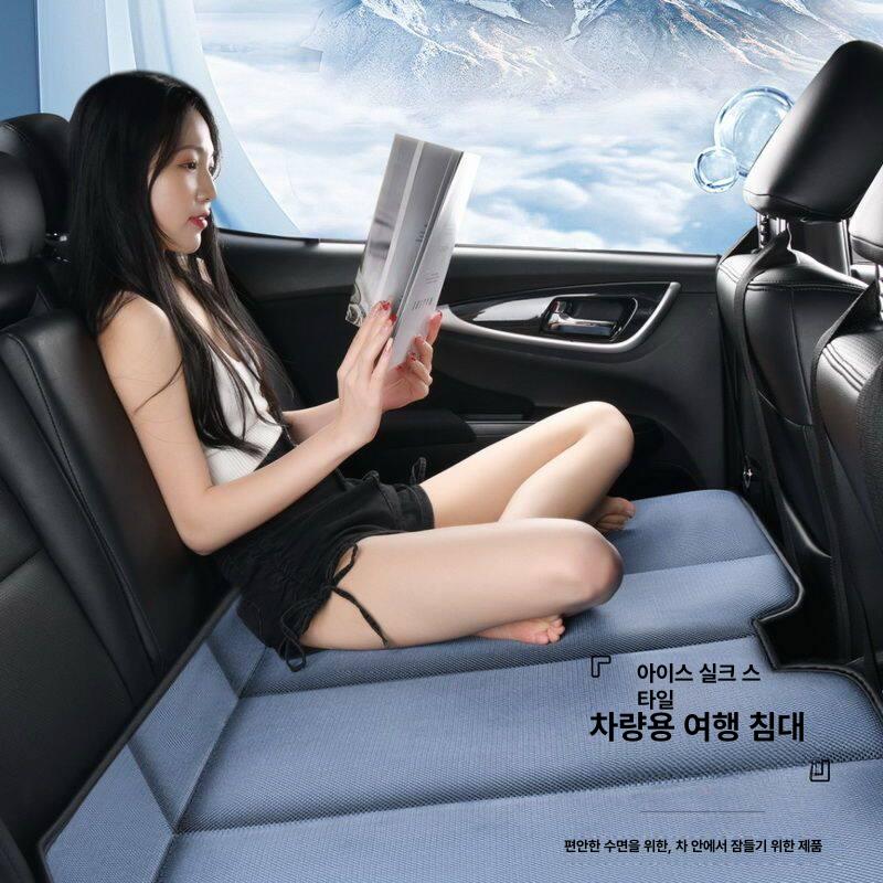 뒷자리 차 매트 깔판 수면 뒷좌석 일반 평탄화 침대 차량용 애견용 자동차 뒷자석 - 상세 이미지 5