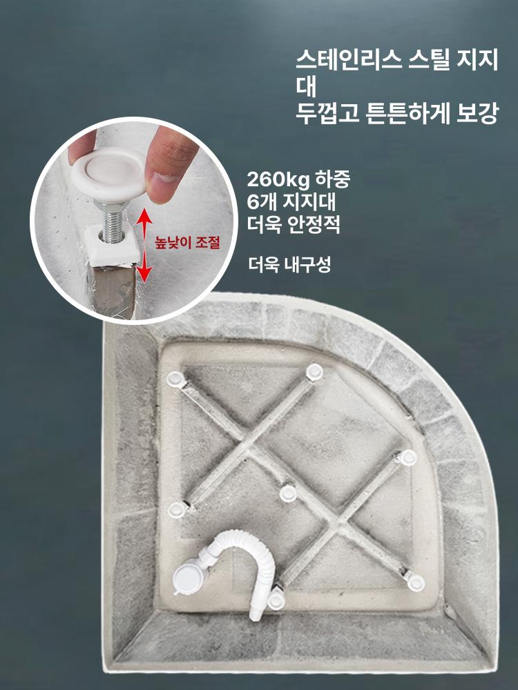 캠핑 샤워부스 간이 샤워실 이동식 물막이 화장실 임시 조립식 방수 야외용 - 상세 이미지 5