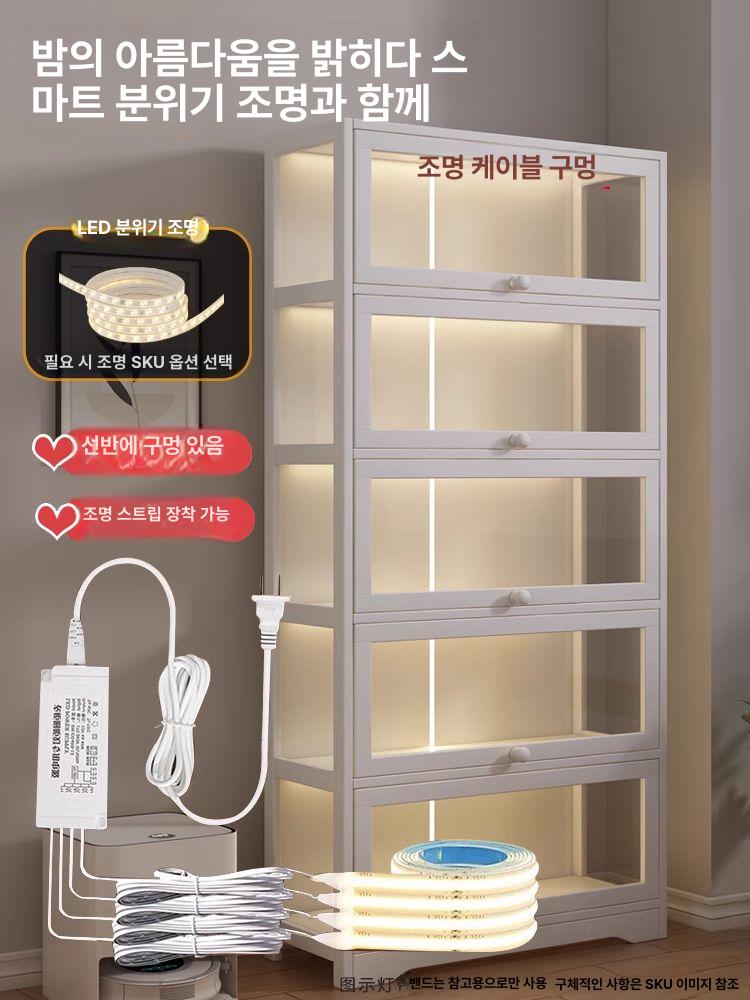 피규어 보관함 쇼케이스 아크릴 디스플레이케이스 투명 장식장 수납함 케이스 - 상세 이미지 3